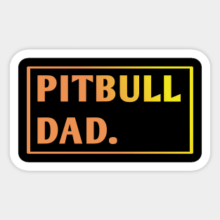 Pitbull Lover Sticker